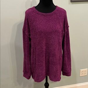 Cato Deep Purple Knit Top-Never Worn